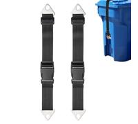 Buerfu Trash Can Lock | Soft Trash Can Locks Strap for Animals,Reusable Straps 30-50 Gallon Safety Lock for Kitchen Patio Raccoons Foxes Dogs Cats Kids
