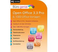 Büro genial - Open Office 3.3 Pro & 1000 Office-Vorlagen