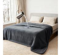 BUERPINKING Waterproof Blanket, Love Blanket for Couples, Lovers, Adults and Children, Reusable Underlay, Outdoor Blanket, Travel Blanket for Bed, Sofa, Car Seat, Dark grey and light grey, 127*150cm