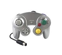 BUERTT Gamecube Controller,Wired GC Controller Compatible with Nintendo Wii & Gamecube Console,Silver