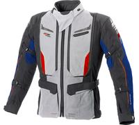 Büse Agadir Motorcycle Textile Jacket, light grey/blue, size 54