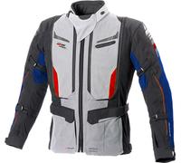 Büse Agadir, textile jacket waterproof 52 Black/Light Grey/Blue/Red