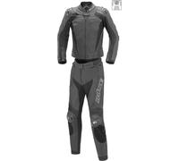 Büse Assen Two Piece Ladies Motorcycle Leather Suit, black, size 38 for Women