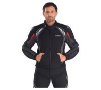 Büse B.Racing Pro, textile jacket waterproof M Black/Grey/Red