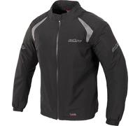 Büse Breeze Motorcycle Rain Jacket, black, size 9XL for Men