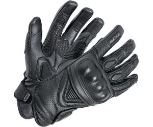 Büse Cafe Racer perforated Motorcycle Gloves, black, size 3XL for Men