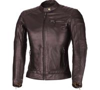 Büse Chester Ladies Motorcycle Leather Jacket, dark brown, size 38