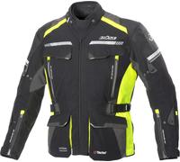 Büse Highland 2 Motorcycle Textile Jacket, black-grey-yellow, size 30 for Men