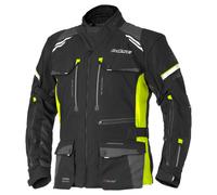 BÜSE Highland III Ladies textil jacket women Polyamid Black/Neon yellow, 46