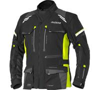 BÜSE Highland III Ladies textil jacket women Polyamid Black/Neon yellow, 36