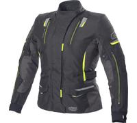 Büse Jana Ladies Motorcycle Textile Jacket, black-grey-yellow, size 44 for Women