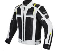 Büse Livorno Motorcycle Textile Jacket, grey, size 5XL for Men