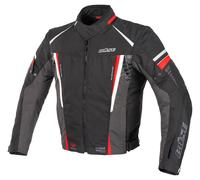 BÜSE Miles Textile Jacket Black/White/Red L