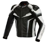BÜSE Mille Leather Combi Jacket Black/White 98