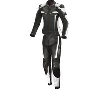Büse Mille Two Piece Ladies Motorcycle Leather Suit, black/white, size 40