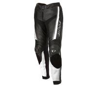 Büse Mille Ladies Motorcycle Leather Pants, black-white, size M for Women
