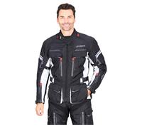 BÜSE Murano III Textile Jacket men Black/Grey/Red, 62
