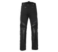 BÜSE Novaro textile/leather trousers men Black, 110