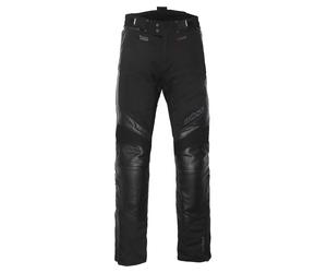 BÜSE Novaro textile/leather trousers men Black, 64