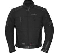 Büse Novaro, textile/leather jacket waterproof 50 Black