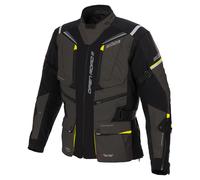 BÜSE Open Road III Textile Jacket Grey/Yellow 64 gray