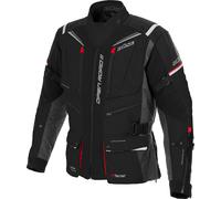 Büse Open Road III, textile jacket waterproof 64 Black/Dark Grey/Red