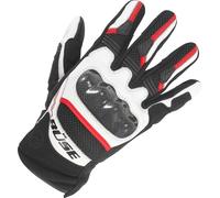 Büse Safe Ride Gloves, black-white-red, size 2XL for Men