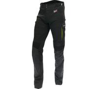 Büse Storm, textile pants waterproof 48 Black/Neon-Yellow