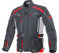 Büse Torino II Motorcycle Textile Jacket, black-red, size XL