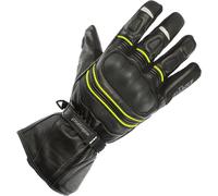 Büse Willow Waterproof Ladies Motorcycle Gloves, black-yellow, size S for Women