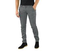 Buetory Men's Business Casual Office Work Suit Pants Formal Dress Trousers Comfort Stretch Flat-Front Chino Golf Work Pants Slim Fit Skinny Leg Pencil Tapered Pants