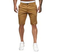 Buetory Mens Slim Fit Casual Chino Shorts Comfort Stretch Cotton Work Shorts Summer Beach Stretch Twill Chino Golf Shorts