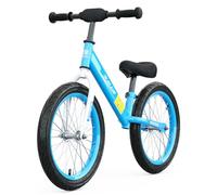 Bueuwe 16 Inch Kids Balance Bike for Boys & Girls Aged 4-8 | No Pedal Training Bicycle, Adjustable Seat, Quick Assembly, Ideal Outdoor Toy Gift