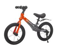 Bueuwe Kids Balance Bike,14 Inch Toddler No Pedal Training Bike with Magnesium Alloy Frame & Kickstand, Suitable for 3-6 Years Old Children,Orange