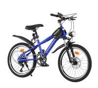 Bueuwe Kids Bike 20" / 24", Children Bicycle with Adjustable Seat & Handlebar, Suitable for Boys Girls Aged 6-13 Years Old,Blue,24inch