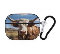 Buewutiry Compatible with Airpods Pro 2nd Generation Case Cover - Cute Daisy Cow Case Compatible with Airpods Pro Case Cover, Cute Case Compatible with Airpods Pro 2 Case