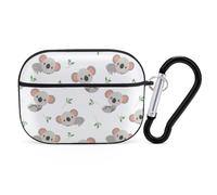 Buewutiry Compatible with Airpods Pro 2nd Generation Case Cover - Gray White Koala Print Case Compatible with Airpods Pro Case Cover, Cute Case Compatible with Airpods Pro 2 Case