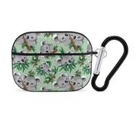 Buewutiry Compatible with Airpods Pro 2nd Generation Case Cover - Green Gray Koala Print Case Compatible with Airpods Pro Case Cover, Cute Case Compatible with Airpods Pro 2 Case