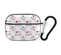 Buewutiry Compatible with Airpods Pro 2nd Generation Case Cover - I Love My Dad Case Compatible with Airpods Pro Case Cover, Cute Case Compatible with Airpods Pro 2 Case