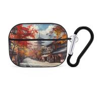 Buewutiry Compatible with Airpods Pro 2nd Generation Case Cover - Kyoto Autumn Street Case Compatible with Airpods Pro Case Cover, Cute Case Compatible with Airpods Pro 2 Case