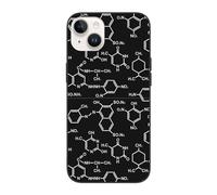 Buewutiry Compatible with iPhone 14 Case Cute Compatible with iPhone 13 Case 6.1 Inch - Chemistry Formulas 1 Case Compatible with iPhone 14 Phone Case/13 Phone Case for Women Men White