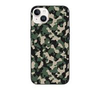 Buewutiry Compatible with iPhone 15 Plus case/14 Plus case Cute 6.7 Inch - Dark Green Camo Compatible with iPhone 15 Plus Phone case/14 Plus Phone case for Women Men