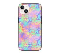Buewutiry Compatible with iPhone 15 Plus case/14 Plus case Cute 6.7 Inch - Trendy Leopard Rainbow Bright Compatible with iPhone 15 Plus Phone case/14 Plus Phone case for Women Men