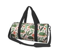 Buewutiry Large Duffle Bag for Travel - Armadillo Gym Bag for Women Men, Foldable Travel Bags for Women Men with Zippered Multiple Pockets