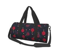Buewutiry Large Duffle Bag for Travel - Ping Pong Gym Bag for Women Men, Foldable Travel Bags for Women Men with Zippered Multiple Pockets