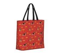 Buewutiry Large Tote Bag For Women - Reusable The Tote Bag With Zipper, Beach Bags For Women, German Shepherd Dog No.1020 Mom Bag For Mom Suitable For Hospital Beach Travel Shopping
