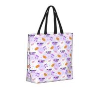 Buewutiry Large Tote Bag For Women - Reusable The Tote Bag With Zipper, Beach Bags For Women, pi day happy Mom Bag For Mom Suitable For Hospital Beach Travel Shopping