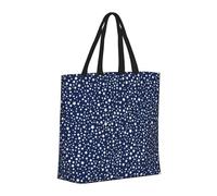 Buewutiry Large Tote Bag For Women - Reusable The Tote Bag With Zipper, Beach Bags For Women, shiny stars night sky navyblue Mom Bag For Mom Suitable For Hospital Beach Travel Shopping
