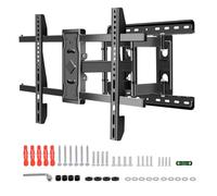 BuFan TV Wall Bracket for 32-85 inch TVs up to 70kg | Full Motion TV Wall Mount with Dual Articulating Arms, Tool-Free Tilt, Swivel, Extension, Leveling, Max VESA 600x400mm