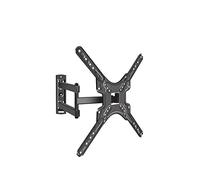 BuFan TV Wall Mount, Full Motion TV Bracket for Most LED/LCD/OLED TVs with Articulating 3-Arm, Anti-Glare Tilt Swivel Extension, Fits 14"-60" Screens, Max 30kg Weight Capacity, MAX VESA 400x400